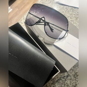 RICK OWENS SHIELD SUNGLASSES
